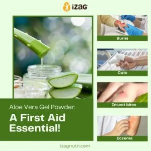 Aloe Vera Gel Powder: A Must-Have for First Aid!