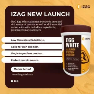 iZaG Egg White Albumen Protein Powder – NEW LAUNCH!