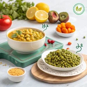 Weight Loss with Mung and Chana