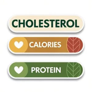 Cholesterol, Calories, and Protein