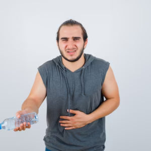 Water Stomach Pain?