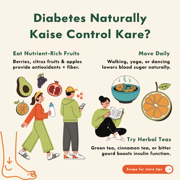 Diabetes Naturally Kaise Control Kare?