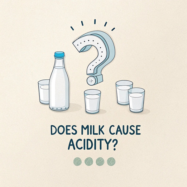 Does Milk Cause Acidity?