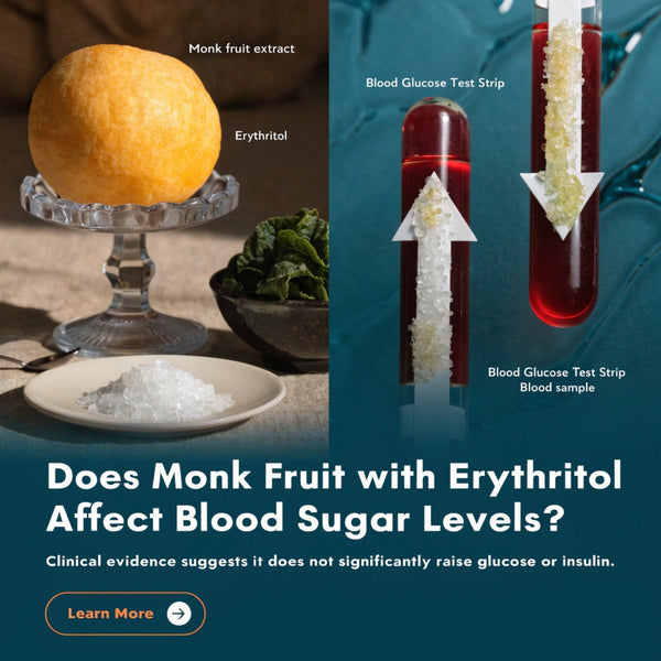 Does Monk Fruit with Erythritol Affect Blood Sugar Levels?