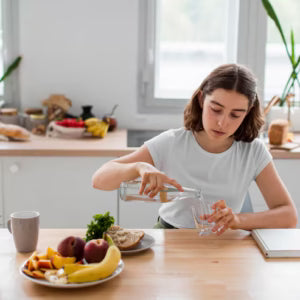 Avoid Drinking Water Right after Meals