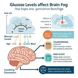 How Glucose Levels Affect Brain Fog