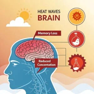 How Heat Waves Affect Your Brain