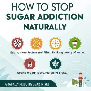How to Stop Sugar Addiction Naturally