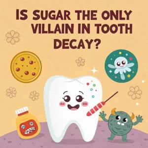Is Sugar the Only Villain in Tooth Decay?