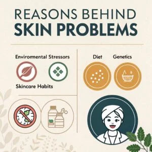 Reasons Behind Skin Problems