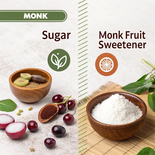 Sugar vs Monk Fruit Sweetener – Which Is Best for Your Health?