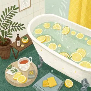 The Power of Lemon Baths