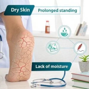 What Causes Cracked Heels?