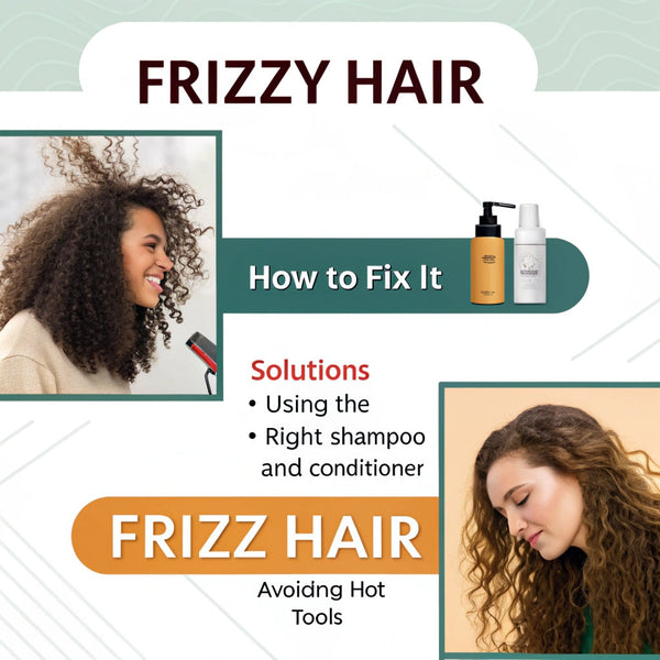What Causes Frizzy Hair, and How to Fix It?