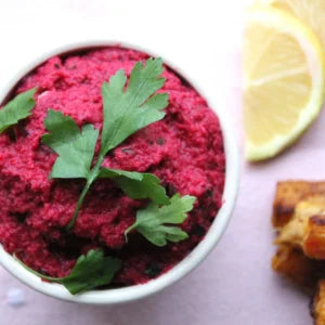 Moringa Beet Hummus