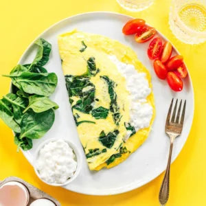 Spinach Omelette