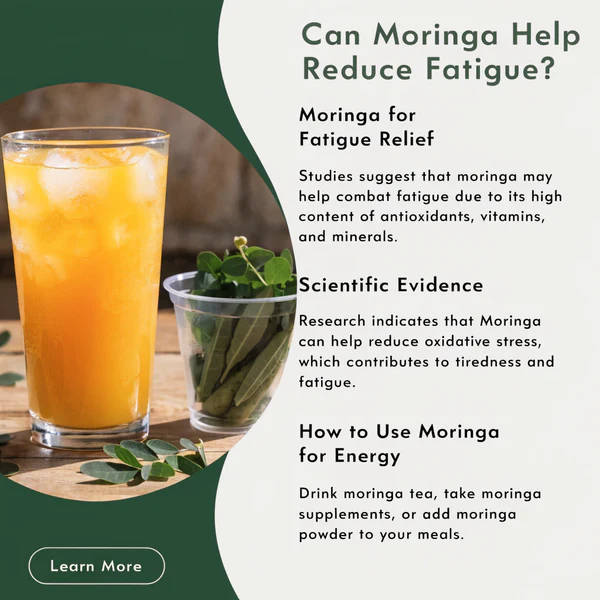 Can Moringa Help Reduce Fatigue?