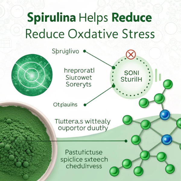 How Spirulina Helps Reduce Oxidative Stress