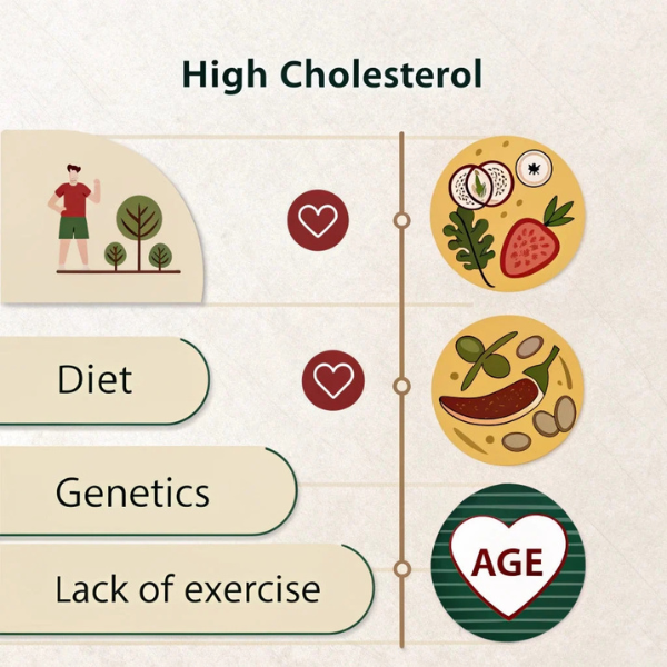 What Causes High Cholesterol?