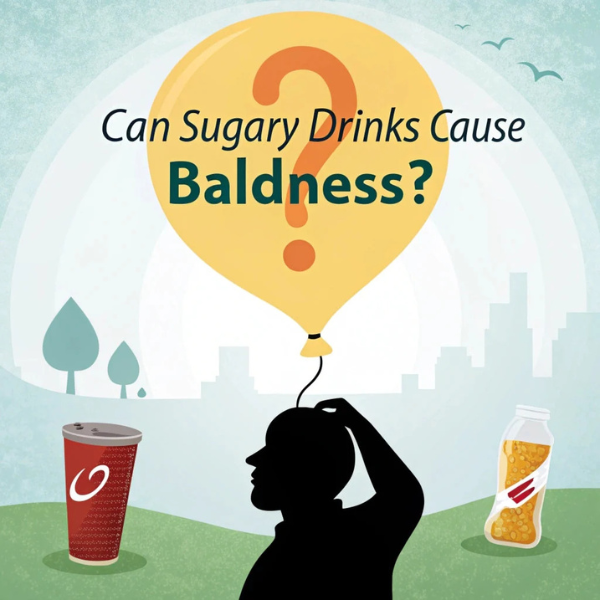Can Sugary Drinks Cause Baldness?