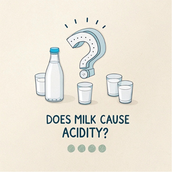 Does Milk Cause Acidity?
